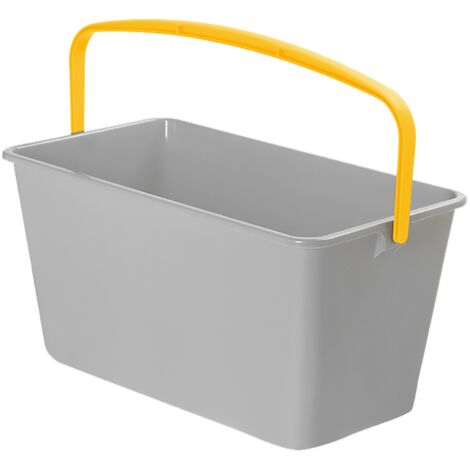 1PZ SECCHIO RETTANGOLARE 'SQUIZZO' Lt. 15 - cm 42 x 26 x 22