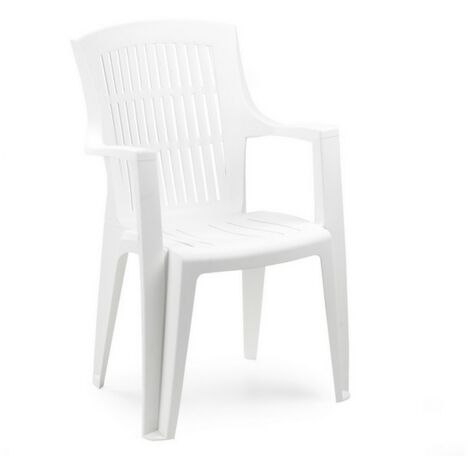 1PZ SEDIA ARPA cm. 55x60x91 h col. Bianco