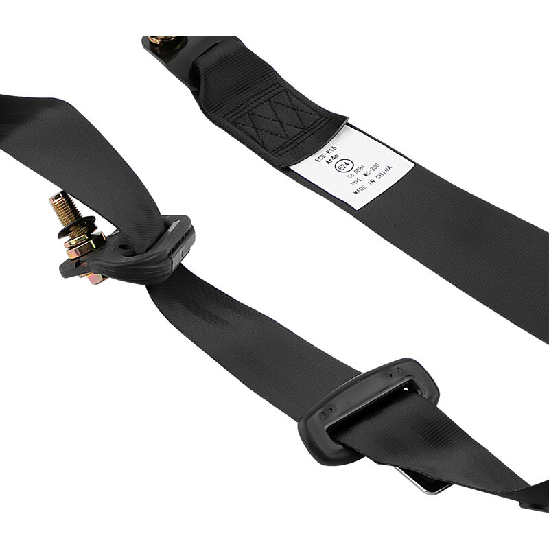 Image of 1pz Sedile Cintura Universale 3 Punti Kit Cintura di Sicurezza Safety Belt