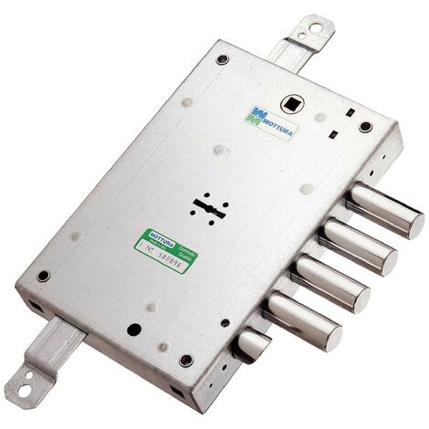 1PZ SERRATURA DA APPLICARE TRIPLICE PER PORTE BLINDATE Dx E 63 - mm 206 x  136 codice 3014580