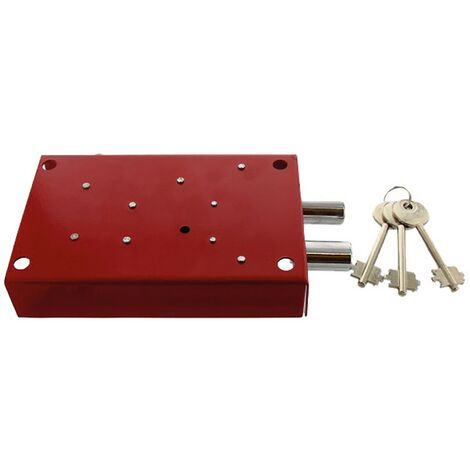 1PZ SERRATURA DI SICUREZZA PER ARMADIO PORTAFUCILI per 2/3/5 posti