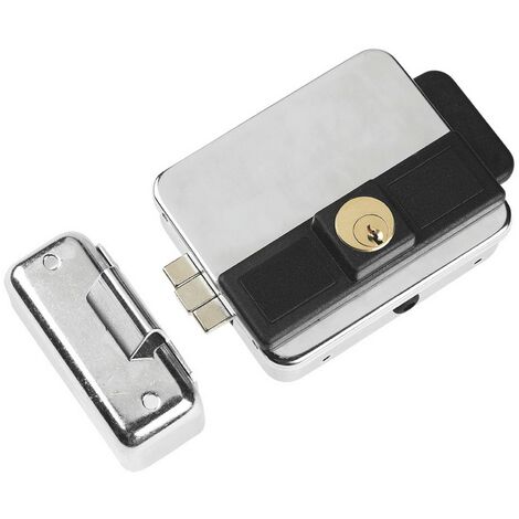 1PZ SERRATURA ELETTRICA DA APPLICARE PER CANCELLI 'MUL E 50  70 cilindro fisso - zincata