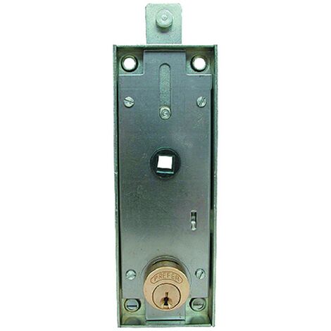 1PZ SERRATURA PER PORTA BASCULANTE ART. B551 cilindro tondo