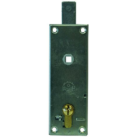 1PZ SERRATURA PER PORTA BASCULANTE ART. B561 cilindro sagomato