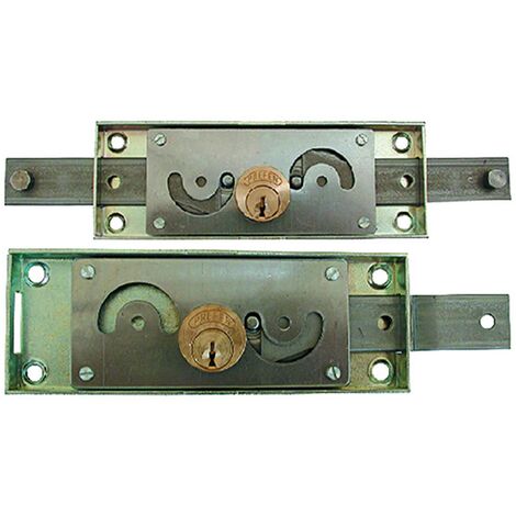 1PZ SERRATURA PER SERRANDA art.A412 - laterale sinistra