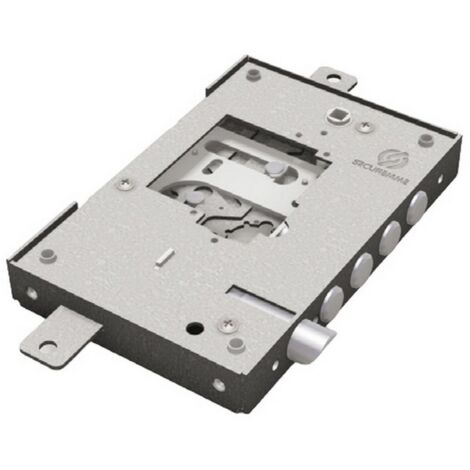 1PZ SERRATURA TRIPLICE PER PORTE BLINDATE DX SENZA CUORE INTERCAMBIABILE INTERA