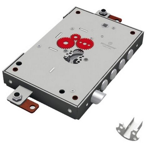 1PZ SERRATURA TRIPLICE PER PORTE BLINDATE SX REVERSIBILE interasse mm.28 Art. 2