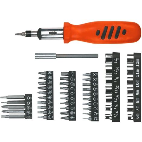 1PZ SET AVVITAMENTO CON INSERTI E BUSSOLE set 52 pz