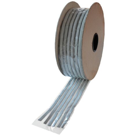 1PZ SIGILLANTE PREFORMATO ELASTOPLASTICO mm 10 x 2 - strisce grigie ML 180
