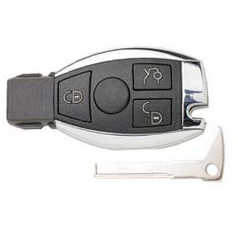 1PZ SILCA RADIOCOMANDO AUTO CON TRANSPONDER HU106S23 MERCEDES - HU106S23 - 3 bottoni