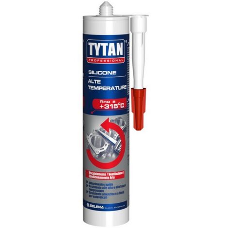 1PZ SILICONE ALTA TEMPERATURA  ml. 300 - Rosso