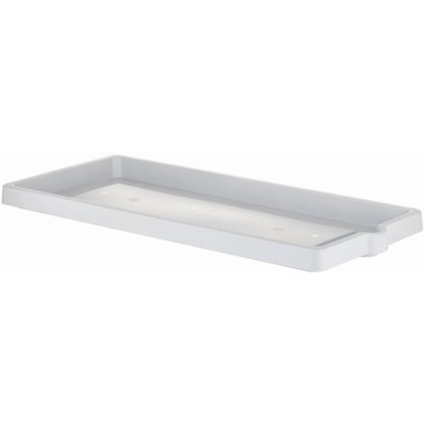 1PZ SOTTOFIORIERA LEGNO Col. Ghiaccio cm. 94x36x5,5 h