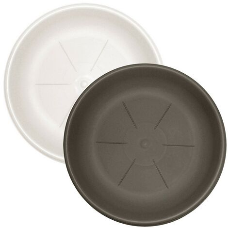 1PZ SOTTOVASO ø 35 per vaso ø 40 - bianco