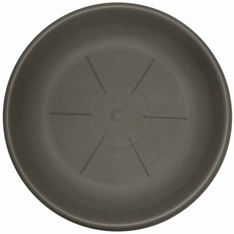 1PZ SOTTOVASO TONDO TERRA-FLY-HEDERA Col. Cappuccino Ø cm. 35