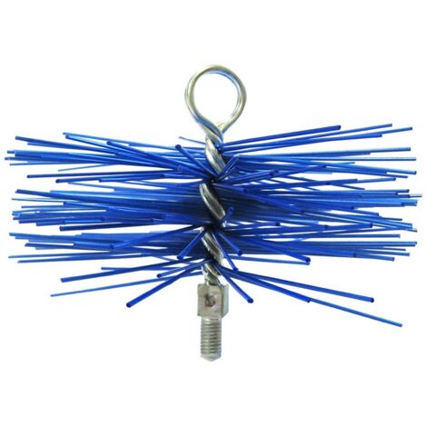 1PZ SPAZZACAMINO PER TUBI IN ACCIAIO INOX Ï mm. 200