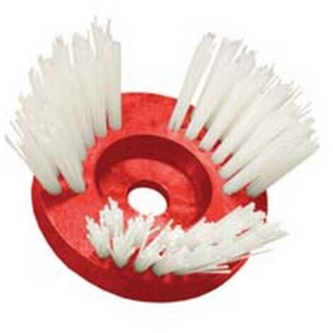 1PZ SPAZZOLE CONICHE PER DECESPUGLIATORE IN NYLON - testina  mm.170 - foro  mm.25,4-20 - mm.1,50