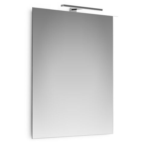 1PZ SPECCHIO CON TELAIO LAMPADA LED 30 CM 60X80