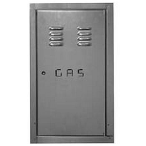 1PZ SPORTELLO CONTATORE GAS IN ACCIAIO ZINCATO -  cm.34x44h.