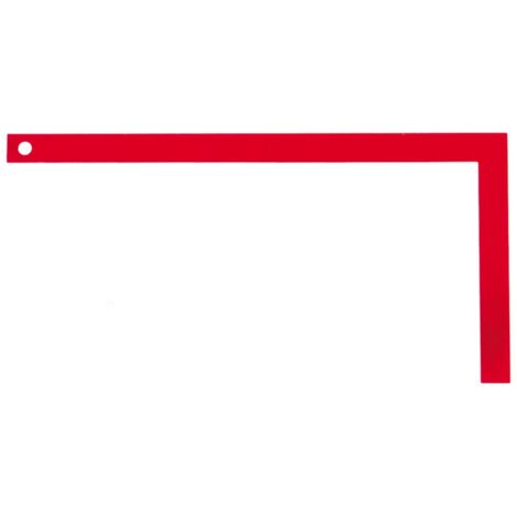 1PZ SQUADRA PER CARPENTIERE  cm. 80x40