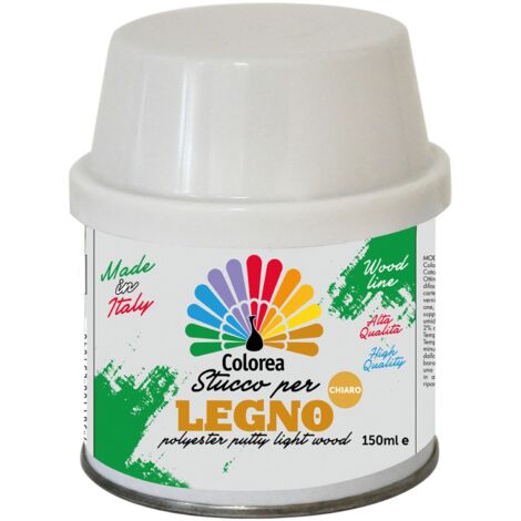 1PZ STUCCO PER LEGNO 'COLOREA' ml 150 - chiaro
