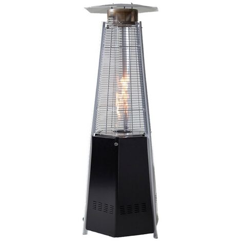 1PZ STUFA RADIANTE PIRAMIDE ESAGONALE 12,5 kw