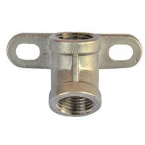 1PZ SUPPORTO PARETE INOX ABBEVERATOIO SUCCHIOTTO SUINI angolo 45