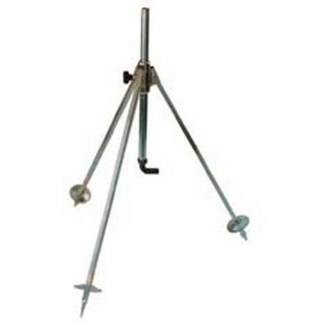 1PZ SUPPORTO TREPPIEDE REGOLABILE PORTAIRRIGATORE - M 1", regol. cm.75/120 h. - att. tubi mm.18/25