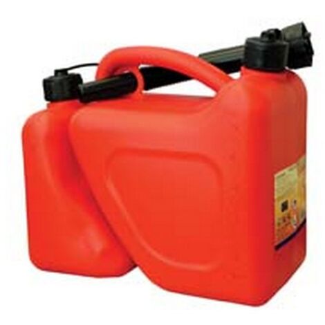 1PZ TANICA IN POLIETILENE DOPPIO USO PER CARBURANTE LT.5 + 2