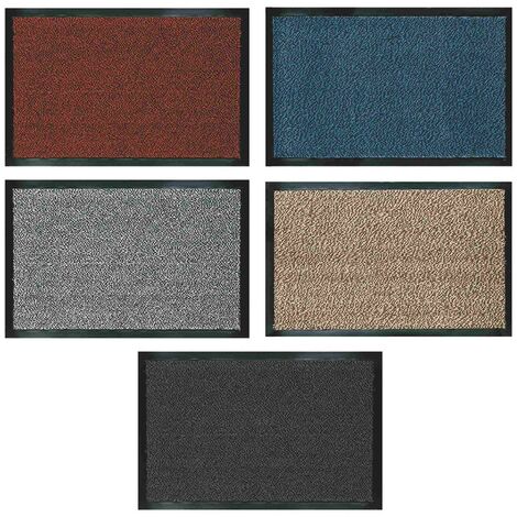 1PZ TAPPETO ASCIUGAPASSO 'NEVADA' cm. 90 x 150 - beige