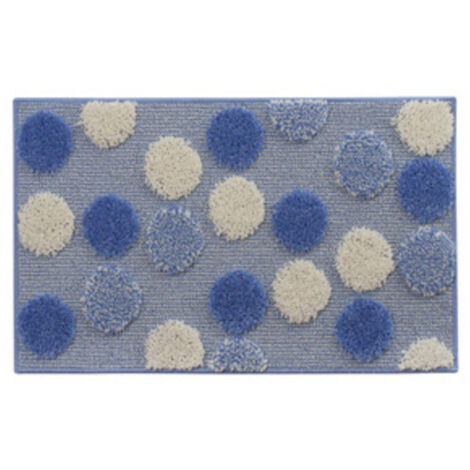 1PZ TAPPETO BAGNO IOS 50X80 CM BLU