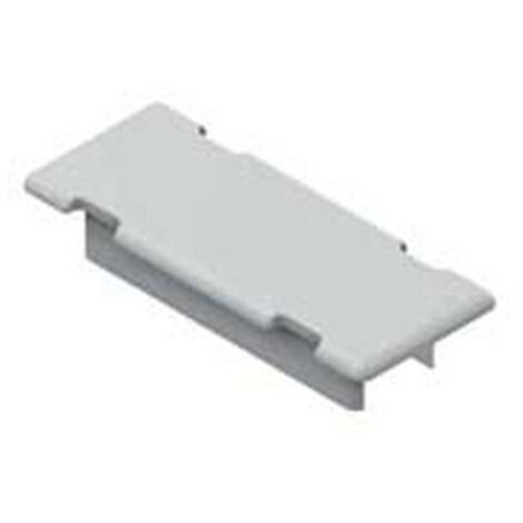 1PZ TAPPO SPORGENTE DI BLOCCO PER COPERTURE IN PLASTICA GRIGIO - mm.38x60
