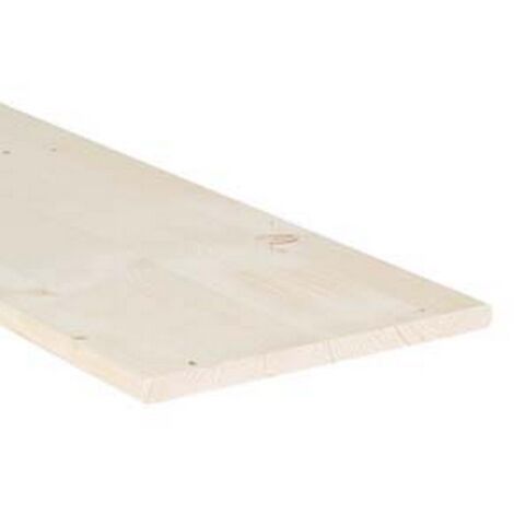 1PZ TAVOLA LAMELLARE IN LEGNO DI ABETE SPESSORE MM.18 - mm.18x400x1000