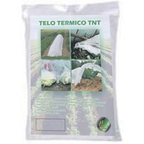1PZ TELO TESSUTO TNT IN CONFEZIONE BIANCO GR.17  - cm.160h. conf. da mt.30 peso gr.17/mq