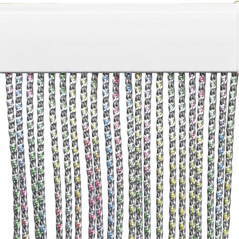 1PZ TENDA A CORDONCINO 'MEDUSA' cm 125 x 230 - multicolor