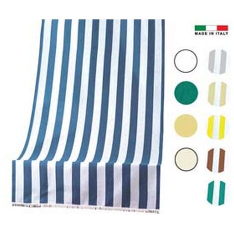 1PZ TENDA DA SOLE "RIO" CON TUNNEL CM.140 - cm.300h. - bianco/verde