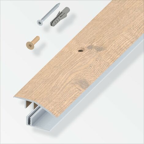 1PZ TERMINALE A SCIVOLO X PARQUET ROVERE/BEIGE CM.100