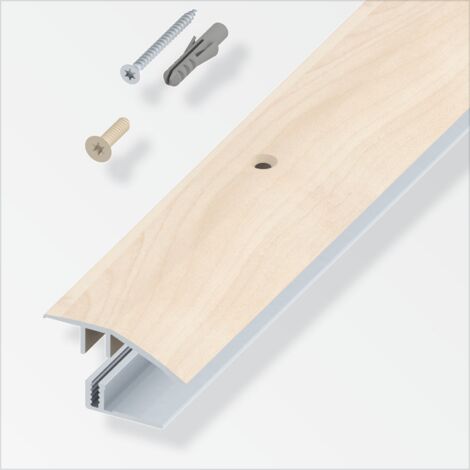 1PZ TERMINALE A SCIVOLO X PARQUET ROVERE/CREMA CM.100