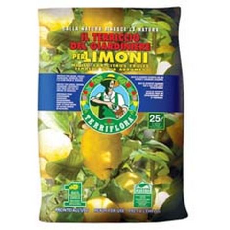 1PZ TERRICCIO DEL GIARDINIERE PER LIMONI LT.25