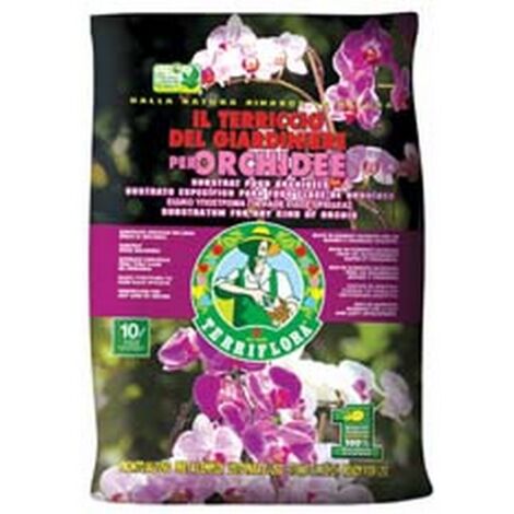 1PZ TERRICCIO DEL GIARDINIERE PER ORCHIDEE LT.10