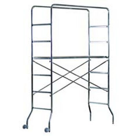 1PZ TRABATTELLO SUPERTRIO IN ACCIAIO ZINCATO - cm.169x65x218h. peso Kg.25