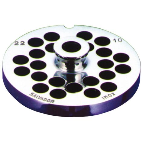 1PZ TRAFILA PER TRITACARNE Inox n 8 (Ï 16 - 6 fori)