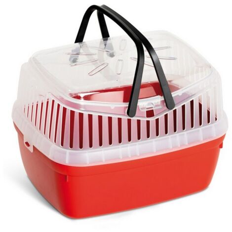 1PZ TRASPORTINO PER PICCOLI ANIMALI PORTOBELLO cm. 30x23x21 h col. Assortiti