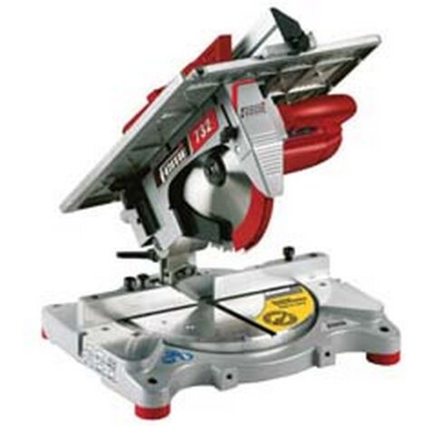 1PZ TRONCATRICE LEGNO CON PIANO SUPERIORE LAMA MM.254 1550W (732)
