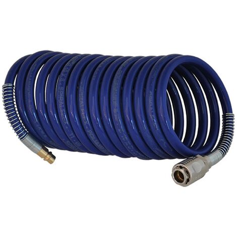 1PZ TUBO A SPIRALE IN NYLON RACCORDATO 8 x  10 - mt 5