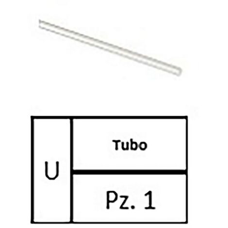 1PZ TUBO U X ARMADIO SPOGLIATOIO A 1 POSTO