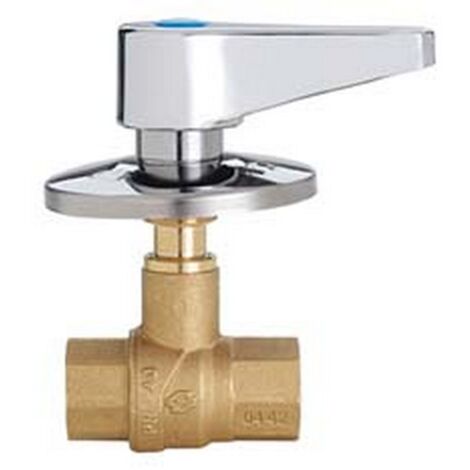 1PZ VALVOLA A SFERA "EVOLUTION" FF CON LEVA - FF 1/2"