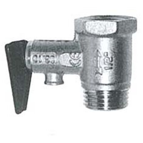 1PZ VALVOLA DI SICUREZZA PER SCALDABAGNO CON LEVA ART.367 - MF 1/2"