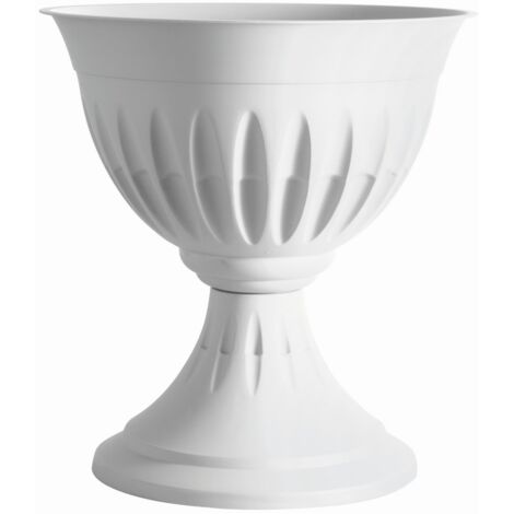 1PZ VASO A CALICE ALBA Col. Bianco Ï cm. 43x46 h