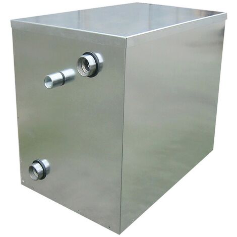 1PZ VASO DI ESPANSIONE ZINCATO Lt. 30 - cm. 41 x 26 x h.31