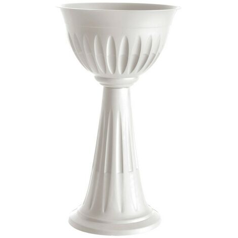 1PZ VASO PVC A COLONNA øcm 43 x h.74,5 lt.20 - grigio